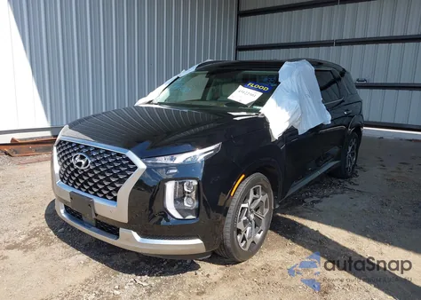 2021 Hyundai Palisade Calligraphy из США, поврежденный, VIN KM8R7DHE4MU256775